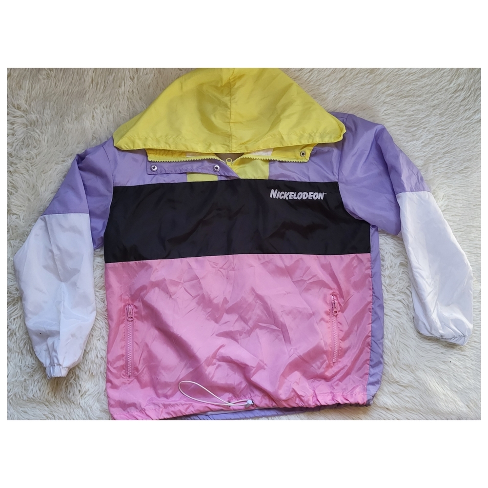 RARE 90's Style Nickelodeon Windbreaker (SpongeBob) - Picture 1 of 7